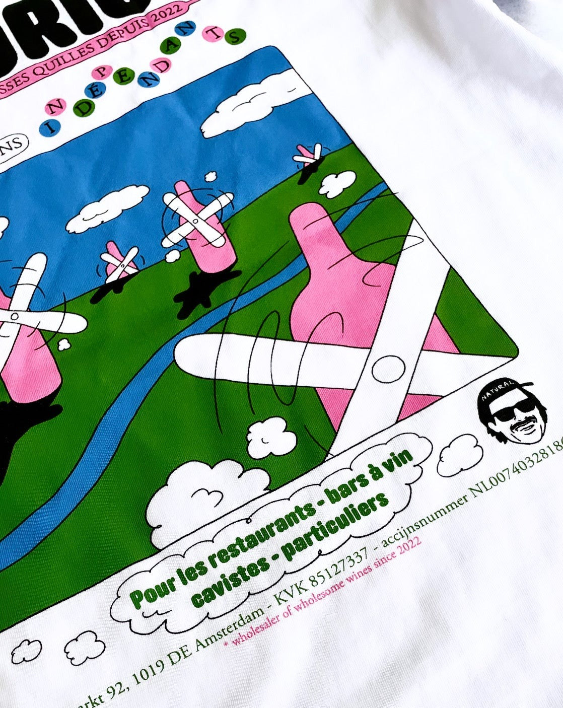 T-shirt Cocorico Moulin