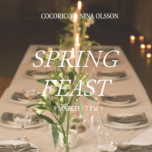 Cocorico X Nina Olsson - A Chef's Table dinner